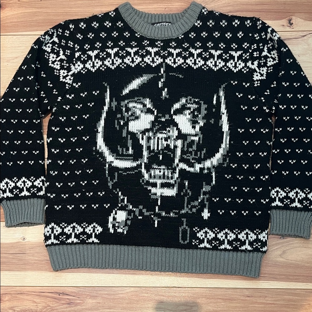 Lg MŐTŐRHEAD Knit Sweater